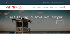 Desktop Screenshot of heitnerlegal.com